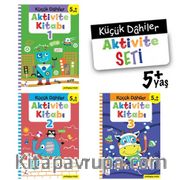 Küçük Dahiler Aktivite Seti (5+ Yaş) (3 Kitap Takım)