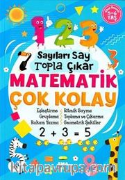 Sayıları Say Topla Çıkar Matematik Çok Kolay (5-6 Yaş)