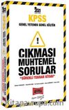 2021 KPSS Genel Yetenek Genel Kültür Çıkması Muhtemel Sorular Sürekli Tekrar Kitabı 