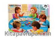 Renkli Çizgiler (Eğlenceli Puzzle 5)