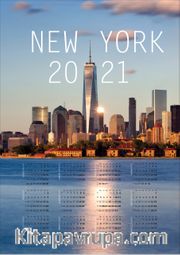 2021 Takvimli Poster - Şehirler - New York
