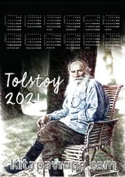 2021 Takvimli Poster - Yazarlar - Tolstoy