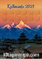 2021 Takvimli Poster - Afiş - Katmandu 