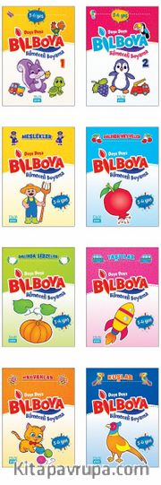 3 - 4 Yaş Bilmeceli Boyama Doya Doya Bilboya
