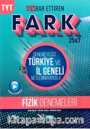 TYT Fizik Fark 25x7 Tekrar Ettiren Denemeleri