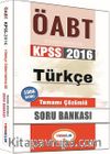 2016 KPSS ÖABT Türkçe Tamamı Çözümlü Soru Bankası