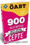 2021 ÖABT 900 Bilgi Notuyla Okul Öncesi Öğretmenliği Cepte