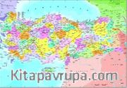 Türkiye Siyasi Haritası 260 Parça Puzzle (33x48) (32669)