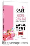 2021 ÖABT Okul Öncesi Öğretmenliği Yaprak Test