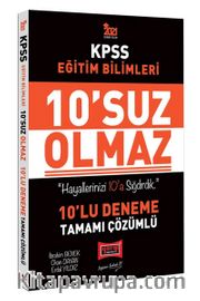2021 KPSS Eğitim Bilimleri 10'suz Olmaz Tamamı Çözümlü 10 Deneme