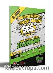 LGS 8. Sınıf SES Serisi Din Kültürü ve Ahlak Bilgisi 20 Deneme