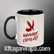 Porselen Kupa - George Orwell - Hayvan Çiftliği - Bayrak ve Metin