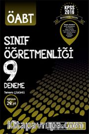 2016 KPSS ÖABT Sınıf Öğretmenliği Tamamı Çözümlü 9 Deneme 