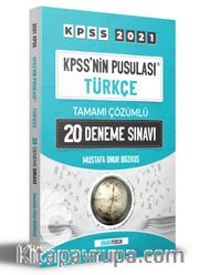 2021 KPSS'nin Pusulası Türkçe Tamamı Çözümlü 20 Deneme Sınavı 