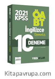 2021 ÖABT İngilizce Öğretmenliği Tamamı Çözümlü 10 Deneme 