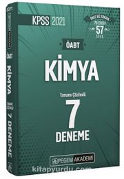 2021 KPSS ÖABT Kimya Tamamı Çözümlü 7 Deneme