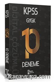 2021 Evveliyat KPSS Genel Yetenek Genel Kültür Tamamı Dijital Çözümlü 10 Deneme 