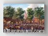 Full Frame Rulo Kanvas - Paulus Constantijn La Fargue - The Grote Markt at The Hague (FF-KT132)