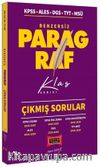 KPSS ALES DGS TYT Paragraf Benzersiz Çıkmış Sorular Klas Serisi