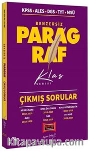 KPSS ALES DGS TYT Paragraf Benzersiz Çıkmış Sorular Klas Serisi