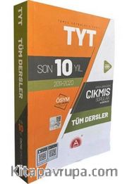 TYT Tüm Dersler Son 10 Yıl Çıkmış Sorular ve Çözümleri