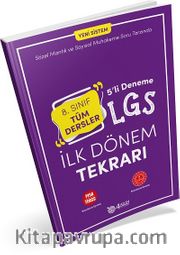 8. Sınıf LGS İlk Dönem Tekrarı Tüm Dersler 5'li Deneme   