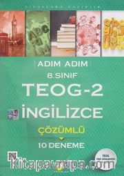 Adım Adım 8. Sınıf TEOG-2 İngilizce Çözümlü 10 Deneme