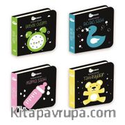 Akıllı Bebek - Kontrast Renkler Seti (4 Kitap)
