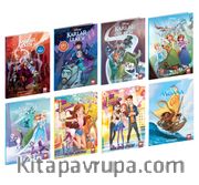 Disney Çizgi Klasikleri Kız Çocuk Seti (8 Kitap)