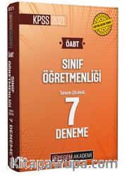 2021 KPSS ÖABT Sınıf Öğretmenliği Tamamı Çözümlü 7 Deneme