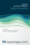 Eğitim Kurumlarında Sağlık Yönetimi