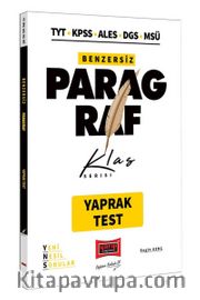 TYT KPSS ALES DGS MSÜ Benzersiz Paragraf Yaprak Test Klas Serisi