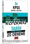 2021 KPSS Tarih Referans Tamamı Çözümlü 20 Deneme