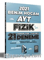 2021 AYT Fizik Tamamı Video Çözümlü 21 Deneme Sınavı 