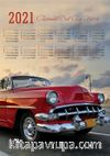 2021 Takvimli Poster - Arabalar - Chevrolet