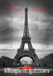 2021 Takvimli Poster - Şehirler - Paris