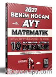 2021 AYT Matematik Konu Özetli Fasikül Fasikül Tamamı Video Çözümlü 10 Deneme Sınavı 