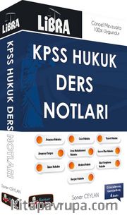 2016 KPSS A Grubu Libra Hukuk Ders Notları 