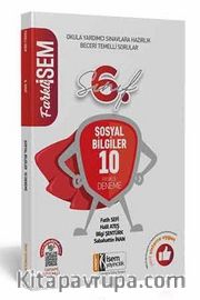 2021 Farklı İsem 6. Sınıf Sosyal Bilgiler Tamamı Çözümlü 10 Fasikül Deneme 