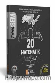 2021 Farklı İsem 7. Sınıf Matematik Tamamı Çözümlü 20 Fasikül Deneme 