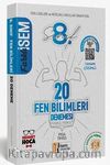 2021 LGS Farklı İsem 8. Sınıf Fen Bilgisi 20'li Sarmal Deneme 