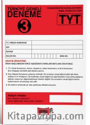 TYT Türkiye Geneli Deneme 3
