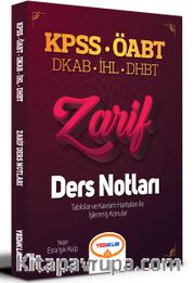 2021 ÖABT Din Kültürü ve Ahlak Bilgisi Öğretmenliği (DKAP-İHL-DHBT) Zarif Ders Notları