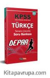 2021 KPSS Depar Türkçe Tamamı Çözümlü Soru Bankası