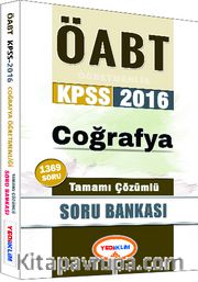 2016 KPSS ÖABT Coğrafya Tamamı Çözümlü Soru Bankası