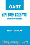 ÖABT Yeni Türk Edebiyatı Ders Notları
