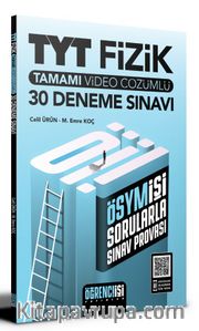 TYT Fizik Tamamı Video Çözümlü 30 Deneme Sınavı 