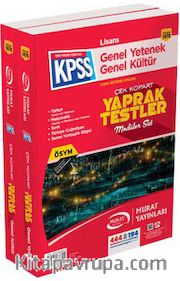 2016 KPSS Genel Yetenek Genel Kültür Çek Kopart Yaprak Test 