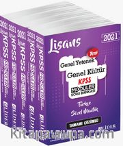 2021 KPSS Genel Yetenek Genel Kültür Tamamı Çözümlü Modüler Soru Bankası (5 Kitap)