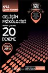 2016 KPSS Eğitim Bilimleri Gelişim Psikolojisi Tamamı Çözümlü 20 Deneme 